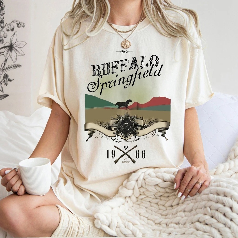 Buffalo Springfield Remake Short Sleeve Graphic T-Shirt